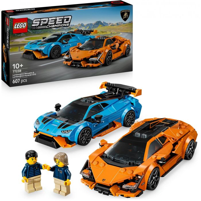 LEGO 77238 Speed Champions Lamborghini Revuelto y Huracán STO 15 LEGO 77238 Speed Champions Lamborghini Revuelto y Huracán STO 15