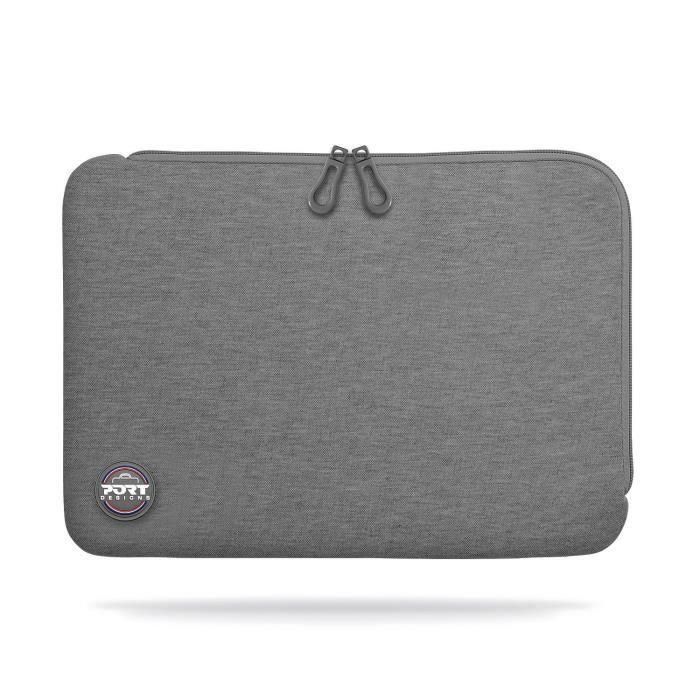 Port Designs POR3567041404121 Funda para portátil Torino II de Neopreno elástico 15,6 pulgadas Gris