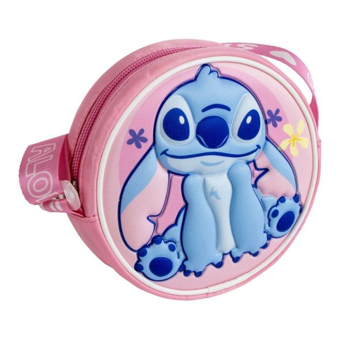 Cerdá Bolso 3D Stitch para Niñas, con Cremallera y Dimensiones 13 x 13 x 4 cm, Ideal para Niñas a partir de 3 Años 0 Cerdá Bolso 3D Stitch para Niñas, con Cremallera y Dimensiones 13 x 13 x 4 cm, Ideal para Niñas a partir de 3 Años 0