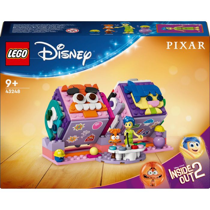 Lego 43248 Disney Vice-Versa 2 Emotion Cubes Set de Alegría y Ansiedad