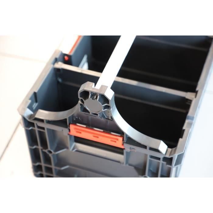 Caja de herramientas - KS TOOLS - 850.0394F - Caja abierta SCM - Caja de herramientas vacía con asa de transporte 2 Caja de herramientas - KS TOOLS - 850.0394F - Caja abierta SCM - Caja de herramientas vacía con asa de transporte 2