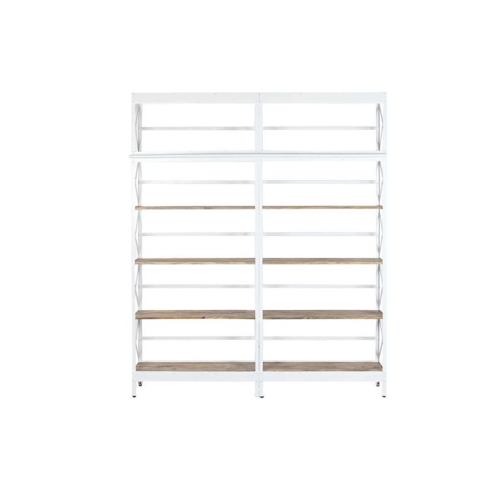 Estanteria Loft DKD Home Decor Blanco Natural 35 x 220 x 180 cm 7 Estanteria Loft DKD Home Decor Blanco Natural 35 x 220 x 180 cm 7
