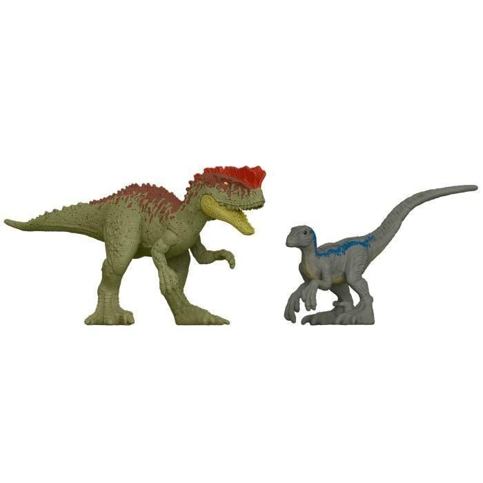 Set de minifiguras de 5 piezas - JURASSIC WORLD - GWP38 - Dinosaurios y figura humana - A partir de 3 años - Modelo aleatorio 4 Set de minifiguras de 5 piezas - JURASSIC WORLD - GWP38 - Dinosaurios y figura humana - A partir de 3 años - Modelo aleatorio 4