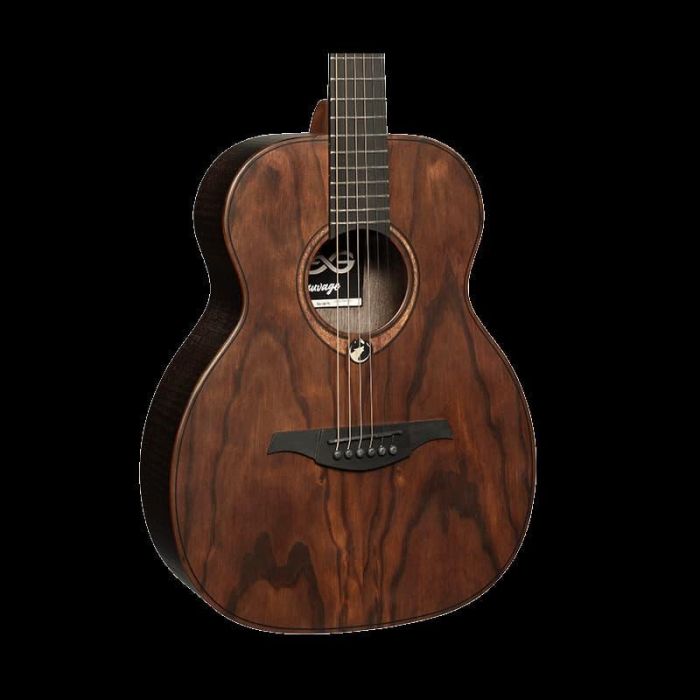LAG Guitarra Acústica Travel Sauvage Natural Satinado Brankowood Eucalipto 600mm 0 LAG Guitarra Acústica Travel Sauvage Natural Satinado Brankowood Eucalipto 600mm 0
