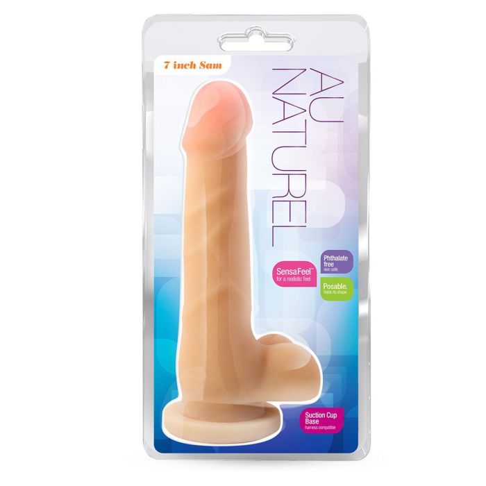 Consolador Realista Blush Au Naturel TPE Ø 3,6 cm (13,9 cm) 1 Consolador Realista Blush Au Naturel TPE Ø 3,6 cm (13,9 cm) 1