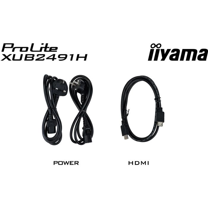 Iiyama Monitor ProLite XUB2491H-B1 24", Panel IPS, 100Hz, HDMI, DisplayPort, Full HD, Ajustable en Altura, Sin Altavoces 9 Iiyama Monitor ProLite XUB2491H-B1 24", Panel IPS, 100Hz, HDMI, DisplayPort, Full HD, Ajustable en Altura, Sin Altavoces 9