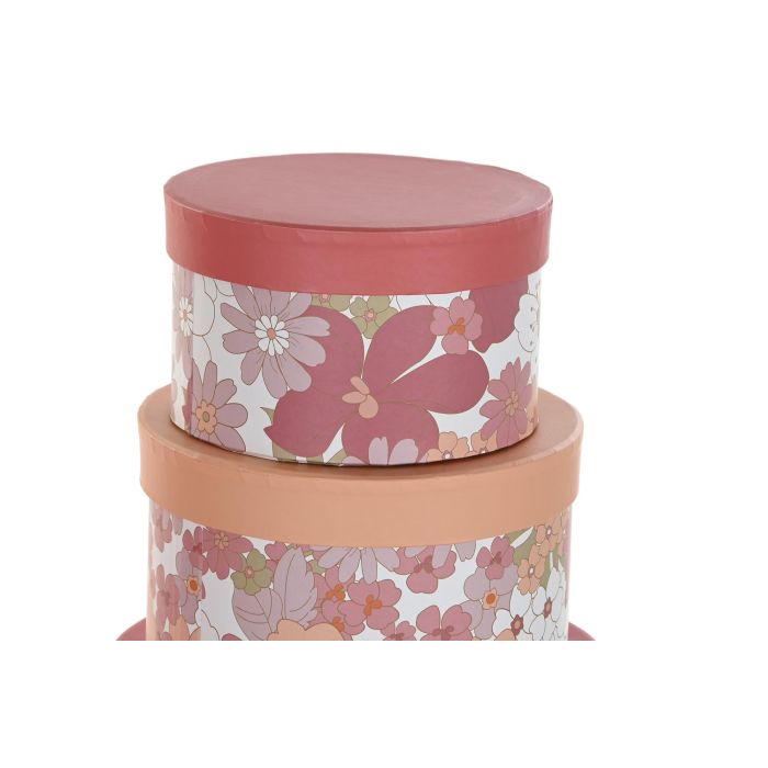 Caja Shabby DKD Home Decor Fucsia Melocoton 37.5 x 18 x 37.5 cm Set de 10 1 Caja Shabby DKD Home Decor Fucsia Melocoton 37.5 x 18 x 37.5 cm Set de 10 1