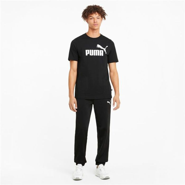 Camiseta de Manga Corta Hombre Puma 586666 01 Negro (S) (1 unidad) 1