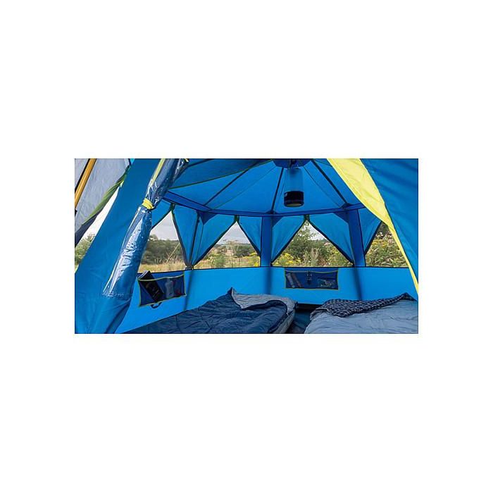 Coleman OctaGo - Tienda de Campaña para 3 Personas, Estructura Rígida, 7.5 m², Impermeable (2m), Incluye Funda de Transporte Coleman OctaGo - Tienda de Campaña para 3 Personas, Estructura Rígida, 7.5 m², Impermeable (2m), Incluye Funda de Transporte