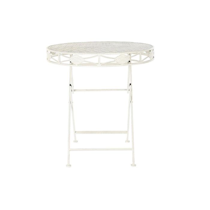 Mesa Comedor Terraza Y Jardin DKD Home Decor Blanco 70 x 73 x 70 cm 1 Mesa Comedor Terraza Y Jardin DKD Home Decor Blanco 70 x 73 x 70 cm 1
