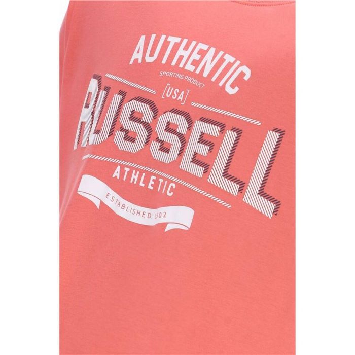 Camiseta de Manga Corta Hombre Russell Athletic A30081-PC 380 Naranja (M)
