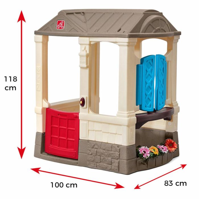 Casa Infantil de Juego Step 2 Courtyard Cottage 118 x 100 x 83 cm 1