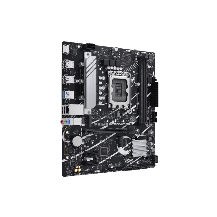 ASUS PRIME B760M-R D4 Intel B760 LGA 1700 micro ATX 1 ASUS PRIME B760M-R D4 Intel B760 LGA 1700 micro ATX 1