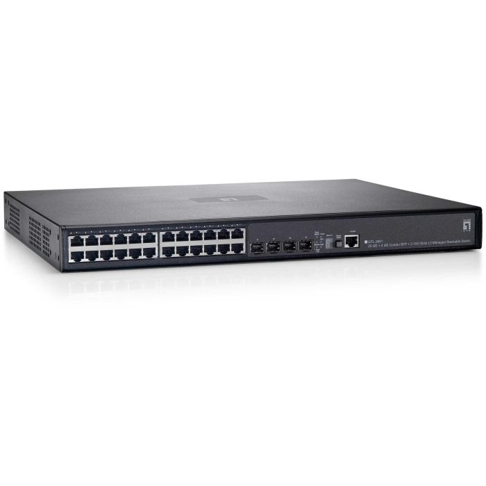 Level One GTL-2691 Switch 24 puertos GE 2xGE 4xGSFP+ 19 pulgadas