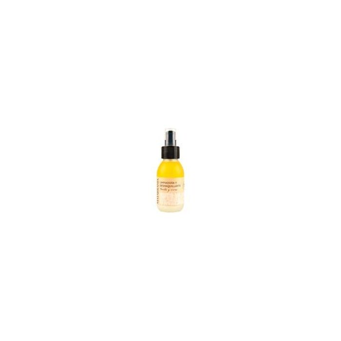 Matarrania Loción Limpiadora Desmaquillante Facial 100% BIO, sin Alcohol, Bifásica para Todo Tipo de Pieles, Vegana 100 ml