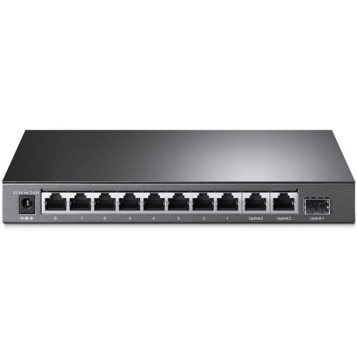 TP-LINK TL-SG1210MP Switch No Administrado Gigabit Ethernet 9 Puertos con PoE Negro 2 TP-LINK TL-SG1210MP Switch No Administrado Gigabit Ethernet 9 Puertos con PoE Negro 2