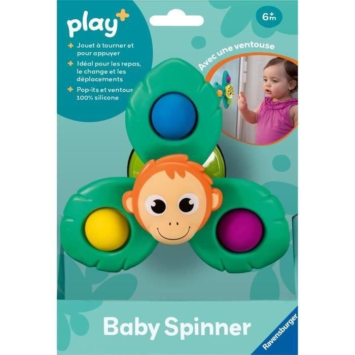 Ravensburger -PLAY+ - Orangután Baby Spinner - A partir de 6 meses - Versión francesa - 34011 3 Ravensburger -PLAY+ - Orangután Baby Spinner - A partir de 6 meses - Versión francesa - 34011 3