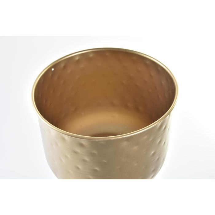 DKD Home Decor Macetero Dorado 24.5 x 64 x 29 cm (2 Unidades) Metal 2