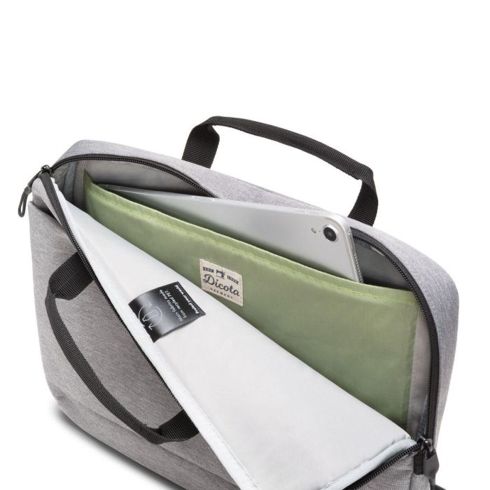 Maletín para Portátil Dicota D31870-RPET Gris 13,3" 6 Maletín para Portátil Dicota D31870-RPET Gris 13,3" 6