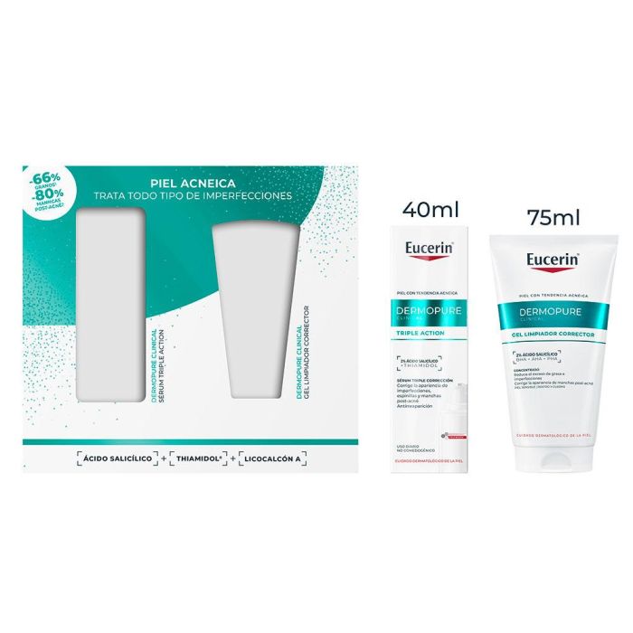 Eucerin Dermopure Clinical Triple Action Estuche 2 Pz 2