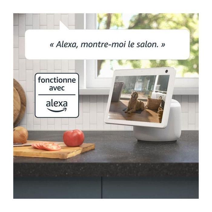 Blink Home Security AAABC85102 - Mini Cámara Panorámica e Inclinable, Blanca 4