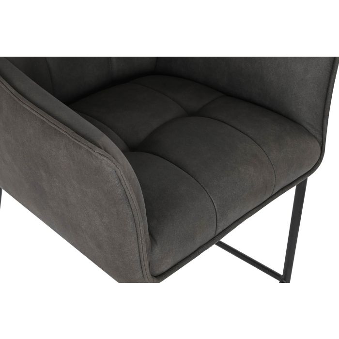 DKD Home Decor Taburete Marron Oscuro Negro 60 x 107 x 59 cm 1