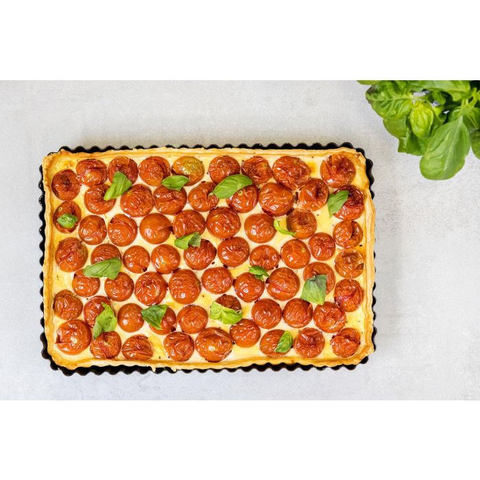 Molde para horno desmontable Quttin 27.3 x 20 x 3 cm (6 Unidades) 6 Molde para horno desmontable Quttin 27.3 x 20 x 3 cm (6 Unidades) 6