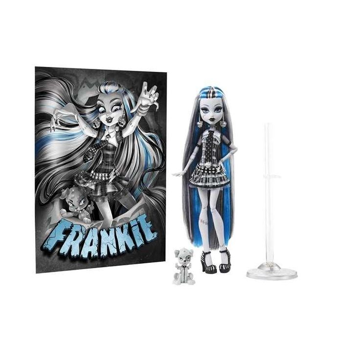 Muñeca monster high reel drama frankie en blanco y negro. 4 Muñeca monster high reel drama frankie en blanco y negro. 4
