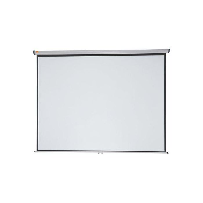 Nobo Pantalla Mural de Proyección Blanco Mate 2400x1813 mm para Pared Enrollable con Superficie Nítida