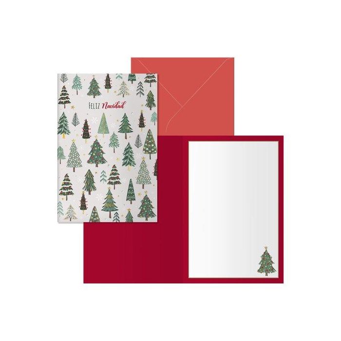 Christmas Dohe 115X170 Bosque 6 unidades