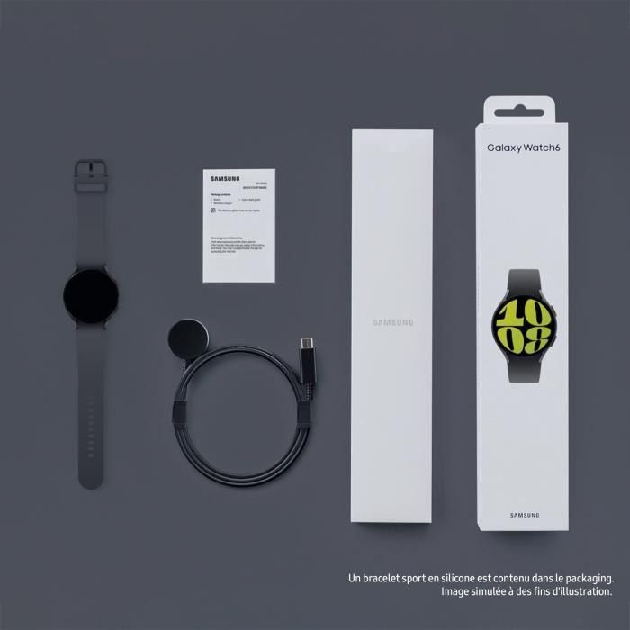 SAMSUNG Galaxy Watch6 44mm Grafito Bluetooth 4