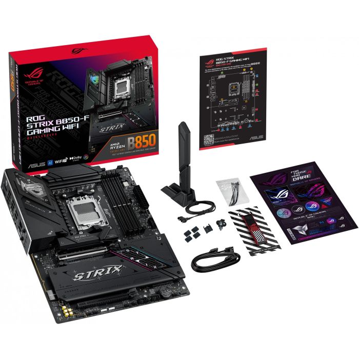 ASUS ROG STRIX B850-F GAMING WiFi Placa base - Socket AM5 - DDR5 - Wi-Fi 7 6 ASUS ROG STRIX B850-F GAMING WiFi Placa base - Socket AM5 - DDR5 - Wi-Fi 7 6