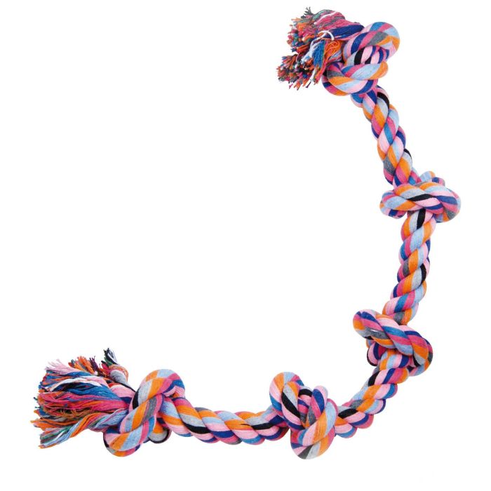 Juguete Algodón 5Nudos 25 mm*55 cm Juguete Algodón 5Nudos 25 mm*55 cm