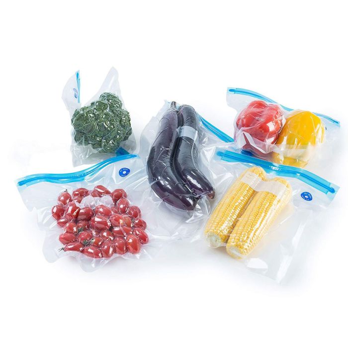 Set de 5 bolsas para comida al vacío 26x28 cm Quttin (24 Cajas) 13 Set de 5 bolsas para comida al vacío 26x28 cm Quttin (24 Cajas) 13