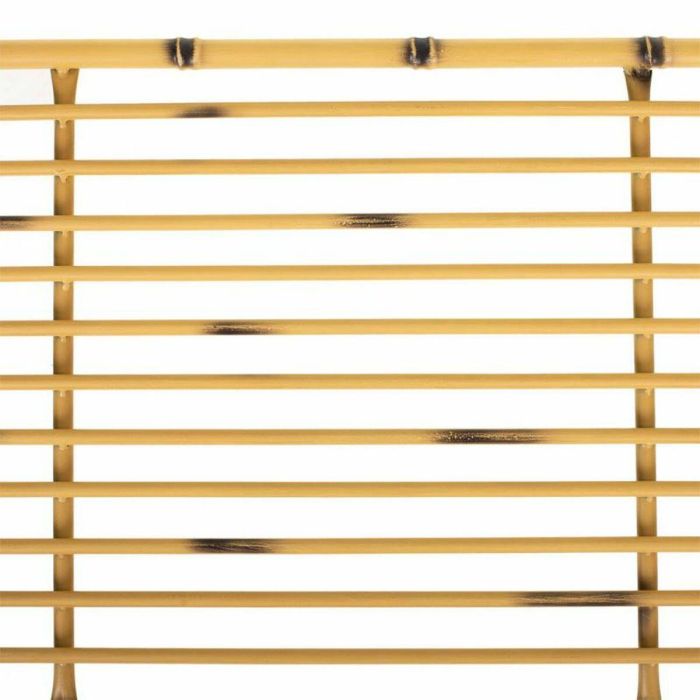 Banco Alexandra House Living Amarillo Metal 50 x 92 x 126 cm 1