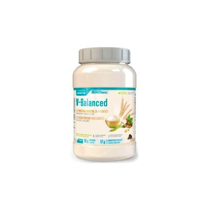 MARNYS V-Balanced Proteína Vegana Chocolate, Regeneración Muscular, Aminoácidos Esenciales, 1350g