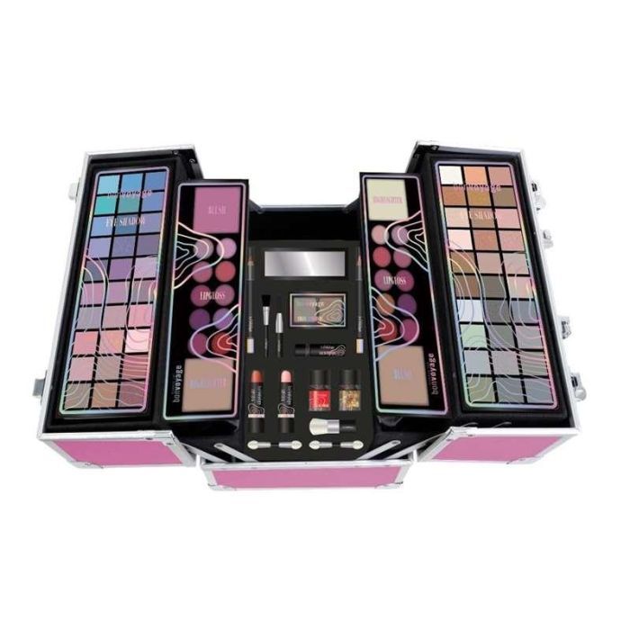 Maletin metalico maquillaje professional color pink (rosa) incluye 100 piezas. 30.40x23.40x20.60 cm 2 Maletin metalico maquillaje professional color pink (rosa) incluye 100 piezas. 30.40x23.40x20.60 cm 2