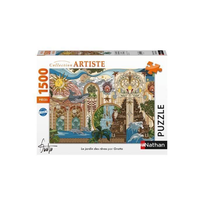 Puzzle de 1500 piezas El Jardín de los Sueños, a partir de 14 años, Puzzle de calidad premium, Colección del Artista, 12001612, Nathan 2