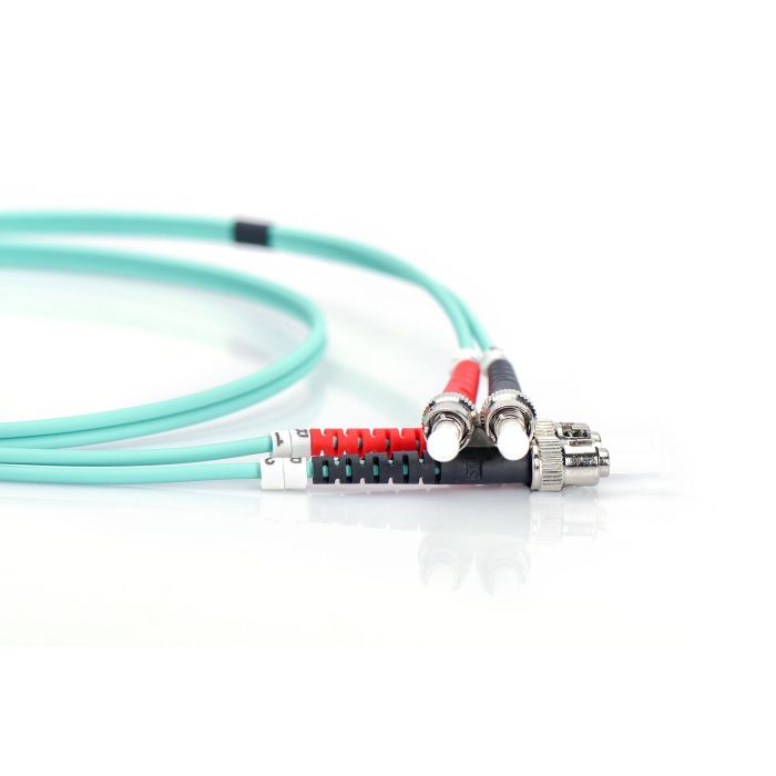 DIGITUS LWL Patchkabel ST -> ST 10.00m Multimode Duplex OM3 4