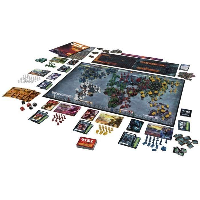 Risk Shadow Forces, juego de estrategia, juego de mesa Legacy para familias y adultos, 13 años, de 3 a 5 jugadores, Avalon Hill 1 Risk Shadow Forces, juego de estrategia, juego de mesa Legacy para familias y adultos, 13 años, de 3 a 5 jugadores, Avalon Hill 1