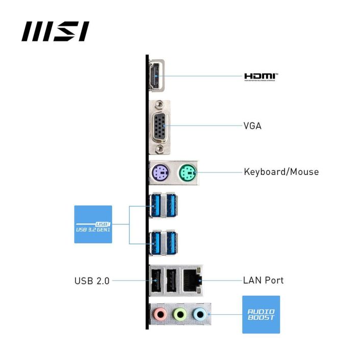 MSI Placa Base A620M-E Pro mATX AM5 15 MSI Placa Base A620M-E Pro mATX AM5 15