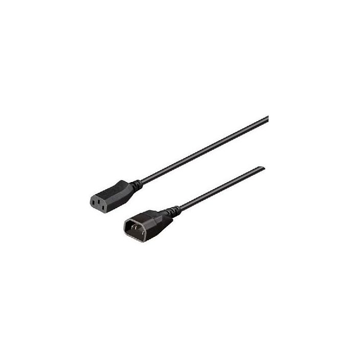 BACHMANN Cable de Alimentación C13 a C14, Negro, 1 m, Conectores Macho C14 y C15, Factor de Forma Recto, 356.120 BACHMANN Cable de Alimentación C13 a C14, Negro, 1 m, Conectores Macho C14 y C15, Factor de Forma Recto, 356.120