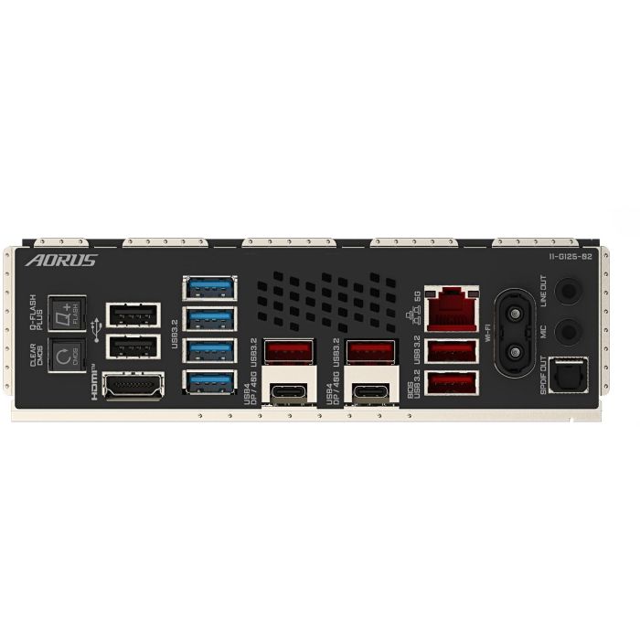 Gigabyte GA-X870E AORUS MASTER Placa Base ATX AM5 para AMD Ryzen 9000, DDR5 8600MHz, Wi-Fi 7, PCIe 5.0 4 Gigabyte GA-X870E AORUS MASTER Placa Base ATX AM5 para AMD Ryzen 9000, DDR5 8600MHz, Wi-Fi 7, PCIe 5.0 4