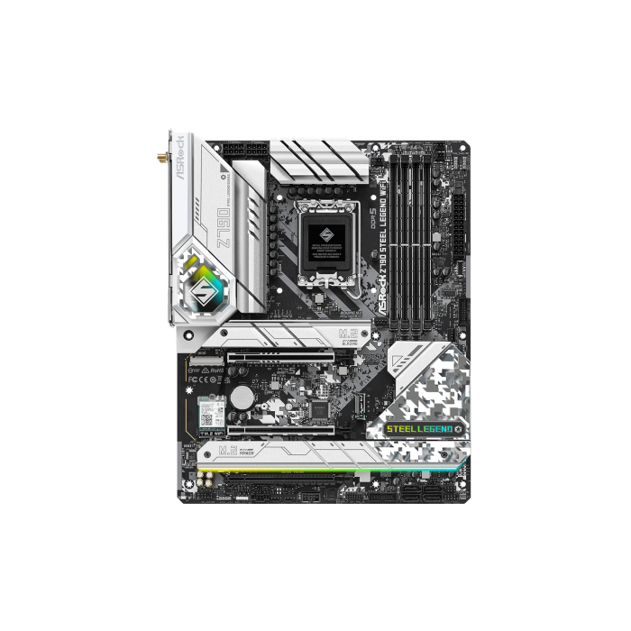 ASRock 90-MXBKD0-A0UAYZ Placa Base Z790 Steel Legend WiFi Intel Z790 LGA 1700 ATX DDR5 Wi-Fi 6E 1 ASRock 90-MXBKD0-A0UAYZ Placa Base Z790 Steel Legend WiFi Intel Z790 LGA 1700 ATX DDR5 Wi-Fi 6E 1
