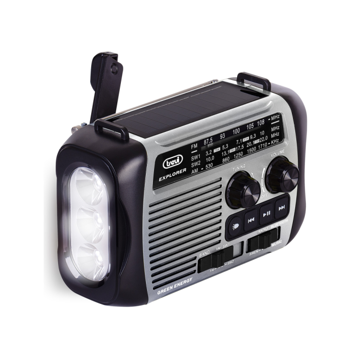 Trevi RA 7F30 BT Portátil Analógica Negro, Gris