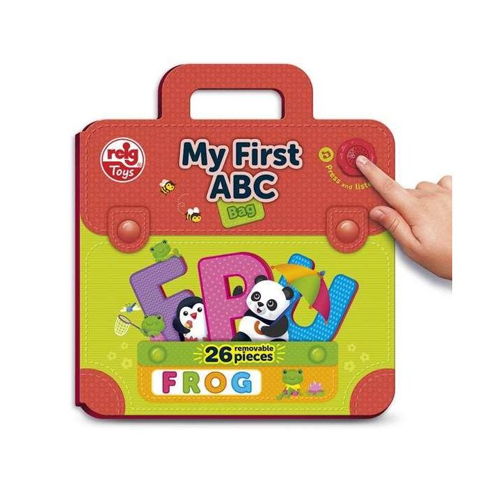 Reig Bolso Aprendizaje Interactivo con 20 Frases, Sonidos y Melodías, Abecedario y Números, Edad Mínima 18 Meses 1