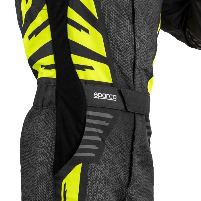 Sparco Traje De Carreras Sparco Infinity 5.0 Talla 52 gris Oscuro-Amarillo Fluor 4