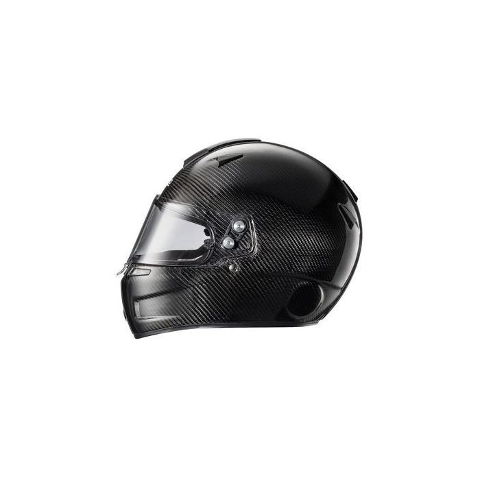 Sparco S0033540XS Casco Air KF-7W Carbono FIA para Karting Negro Talla XS - Doble Ventilación y Visera Ajustable