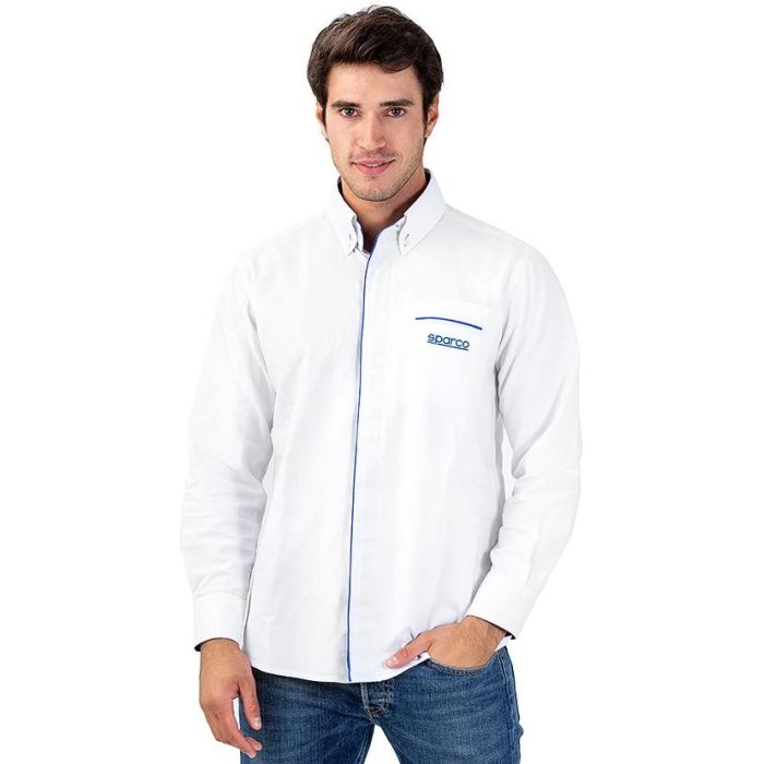 Sparco Camisa Sparco Manga Larga Blanca Talla L 0 Sparco Camisa Sparco Manga Larga Blanca Talla L 0