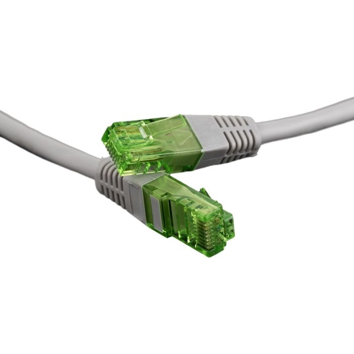 Cable RJ45 Categoría 6 UTP Rígido NANOCABLE AWG26 Gris 25 m 1